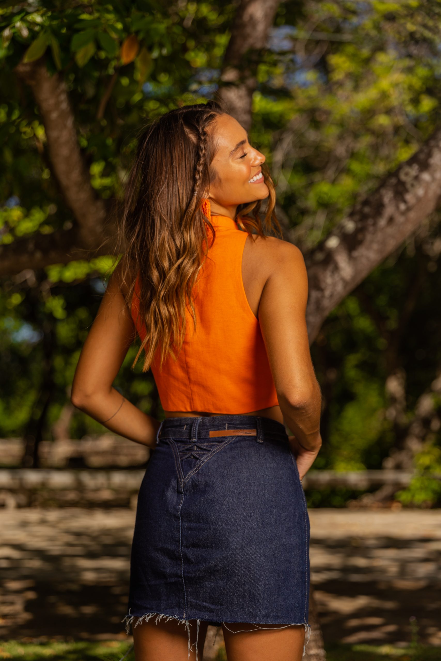 Cropped Gola Linho Cris