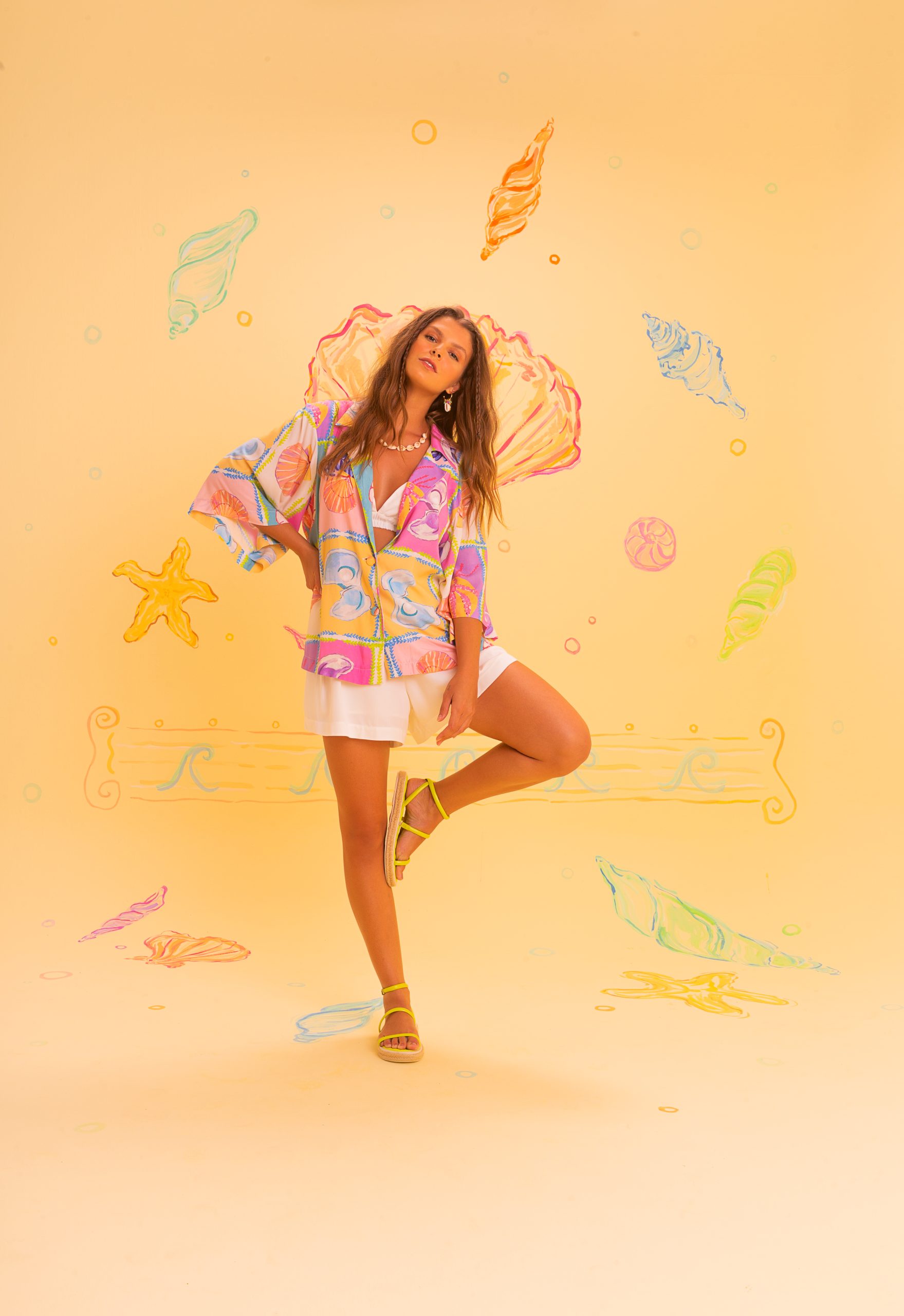 Kimono Blaser Conchas