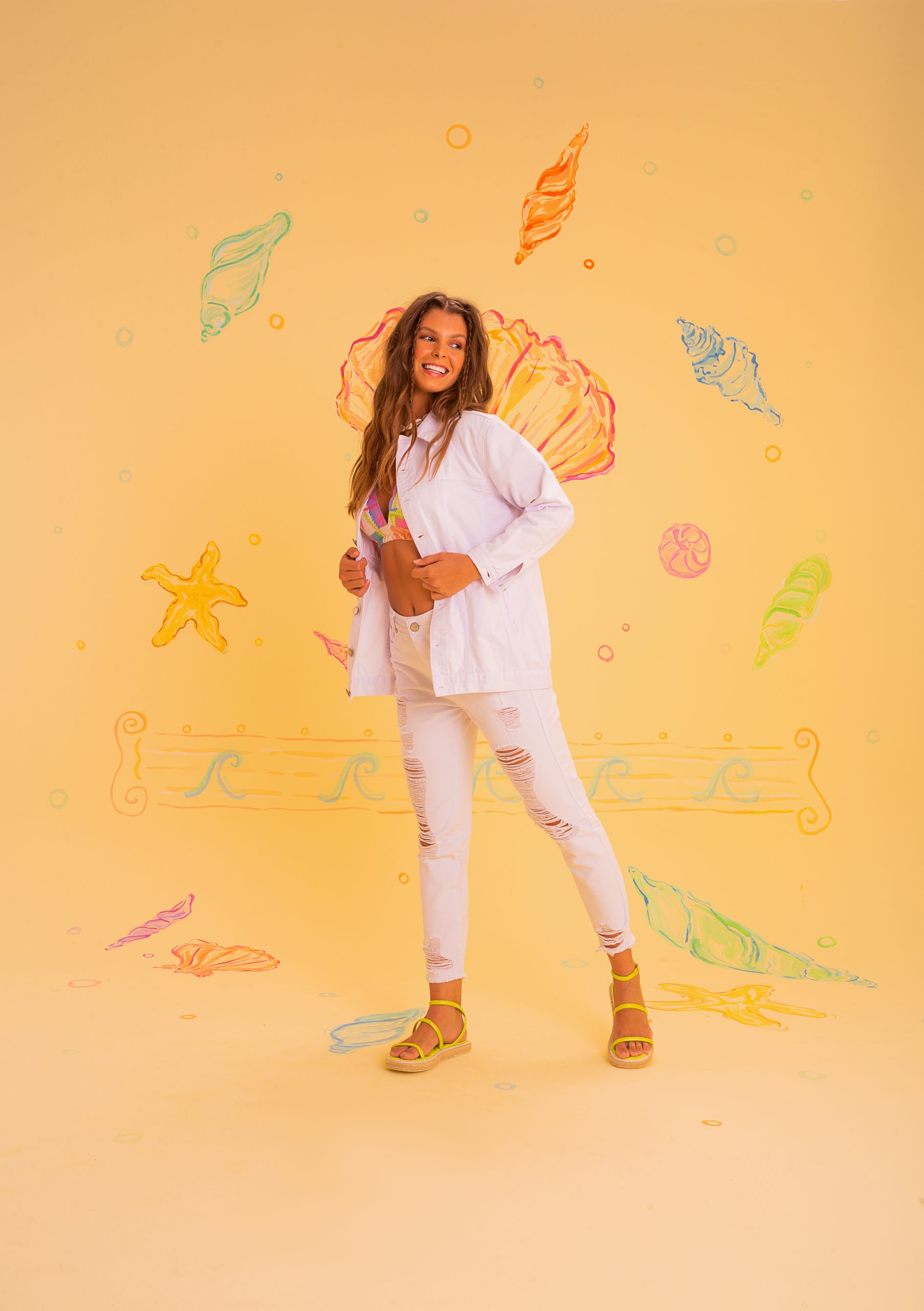 Jaqueta Branca Geovana