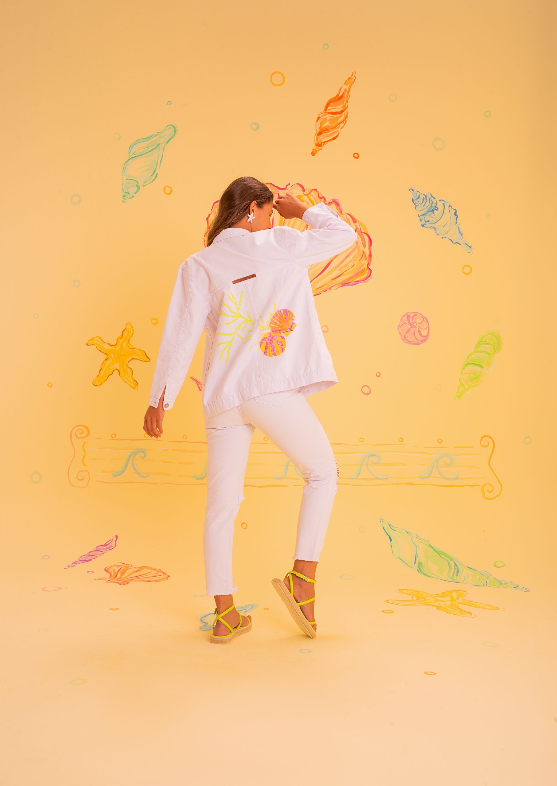 Jaqueta Branca Geovana