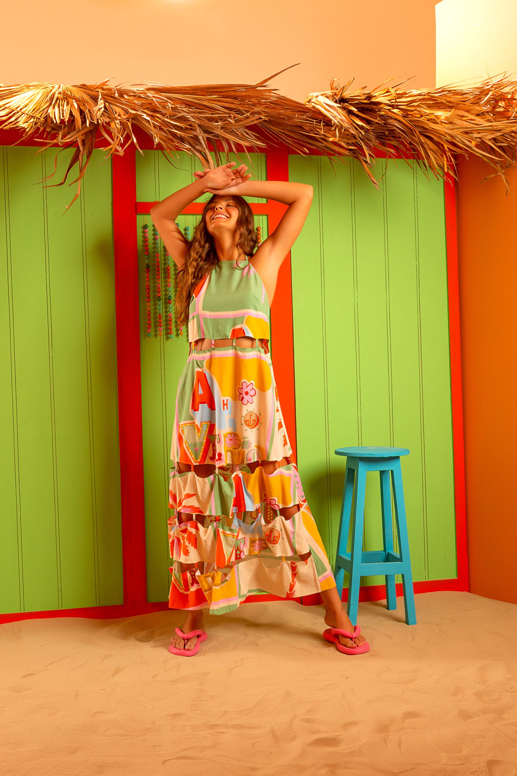 Vestido Longo Viva a Vida