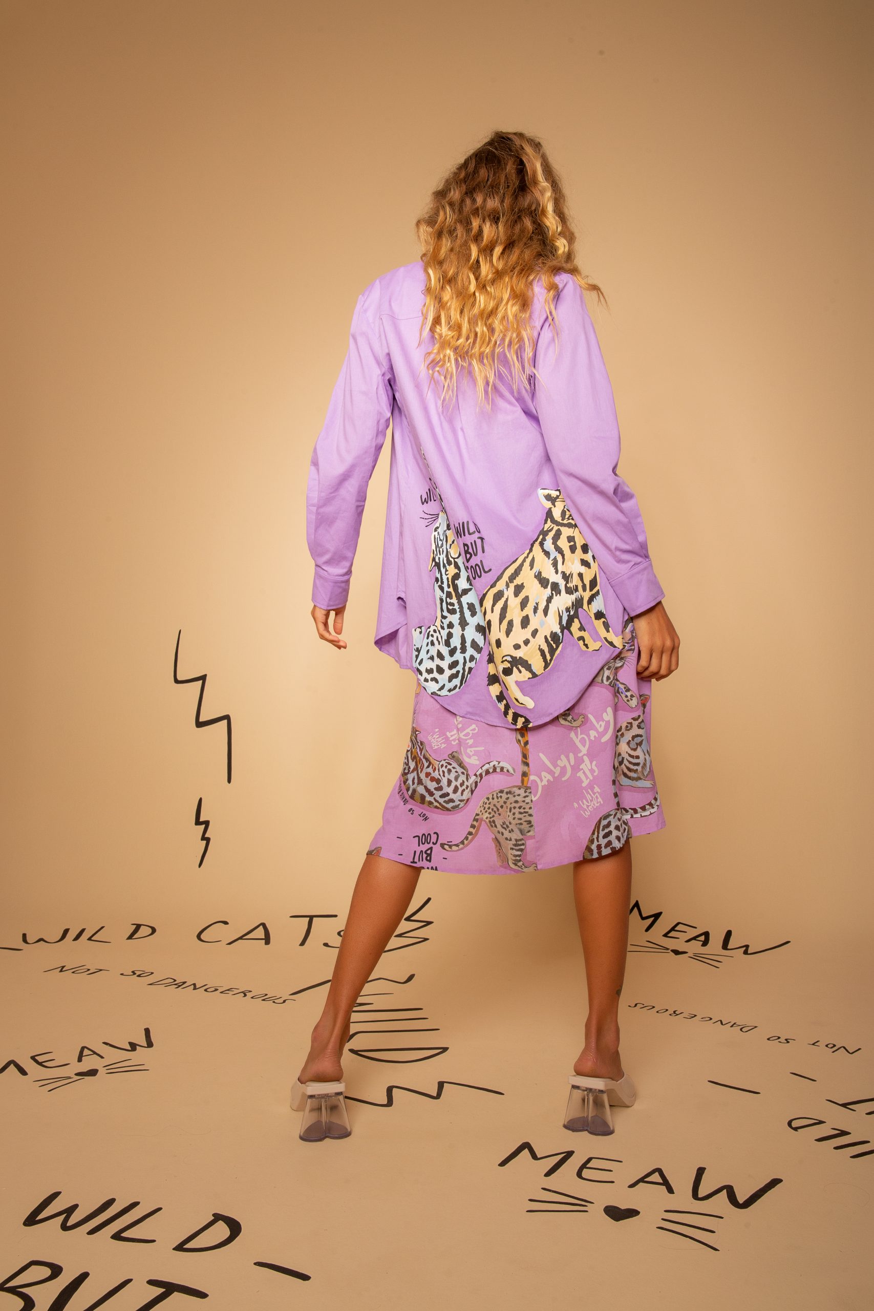 Camisa Tricoline Wild Cats