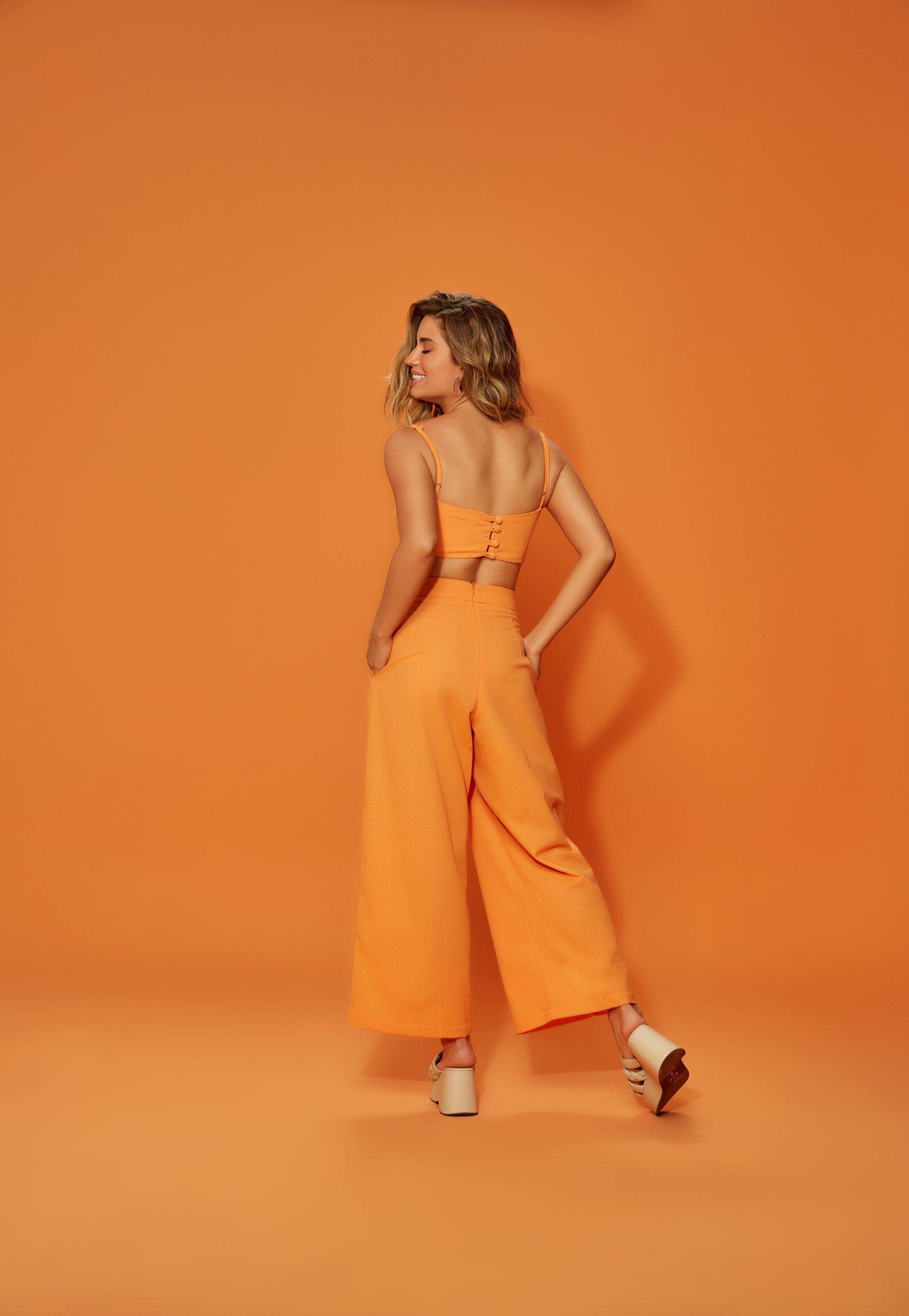 Macacão Longo Linho