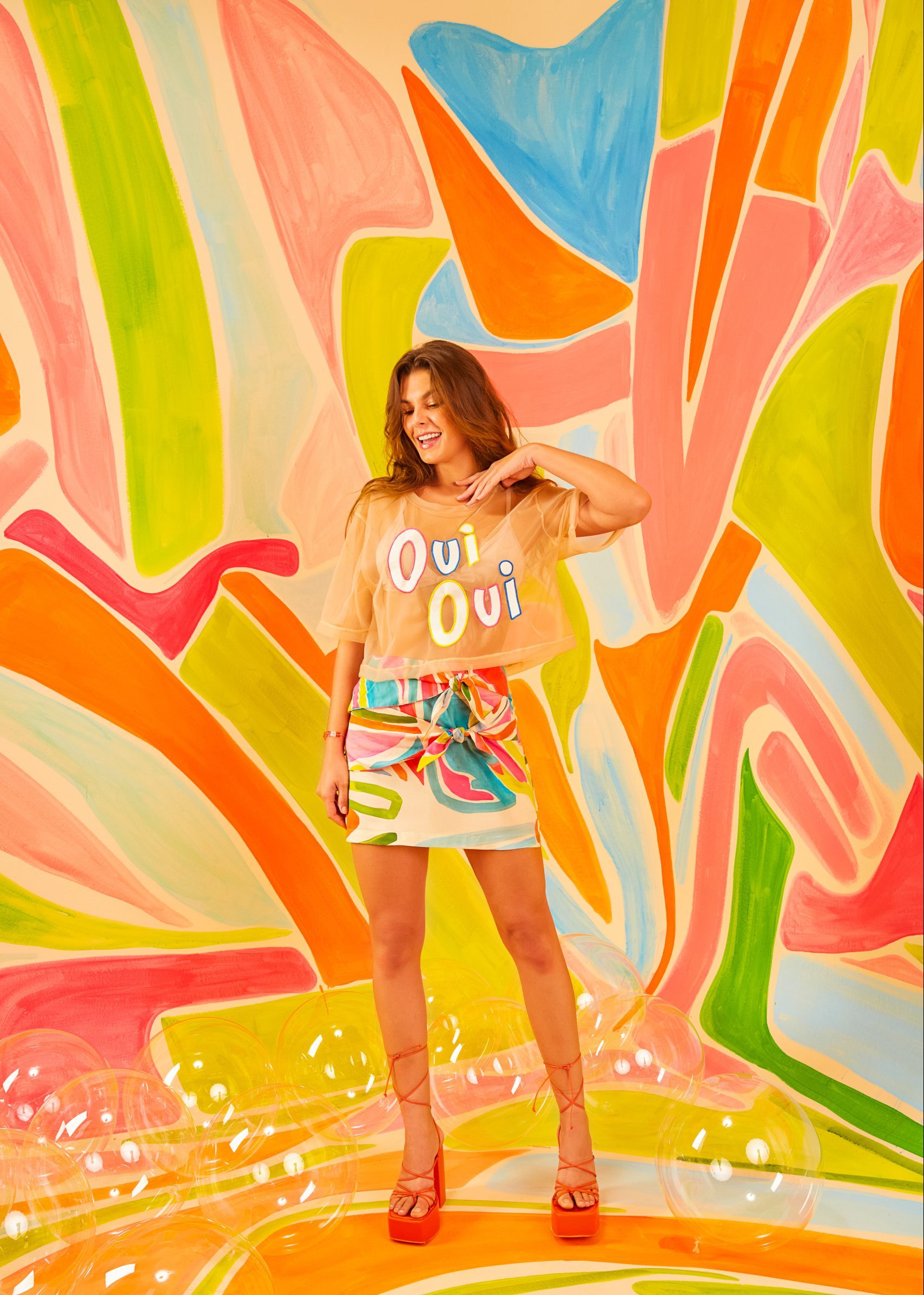 Saia Curta Princelada