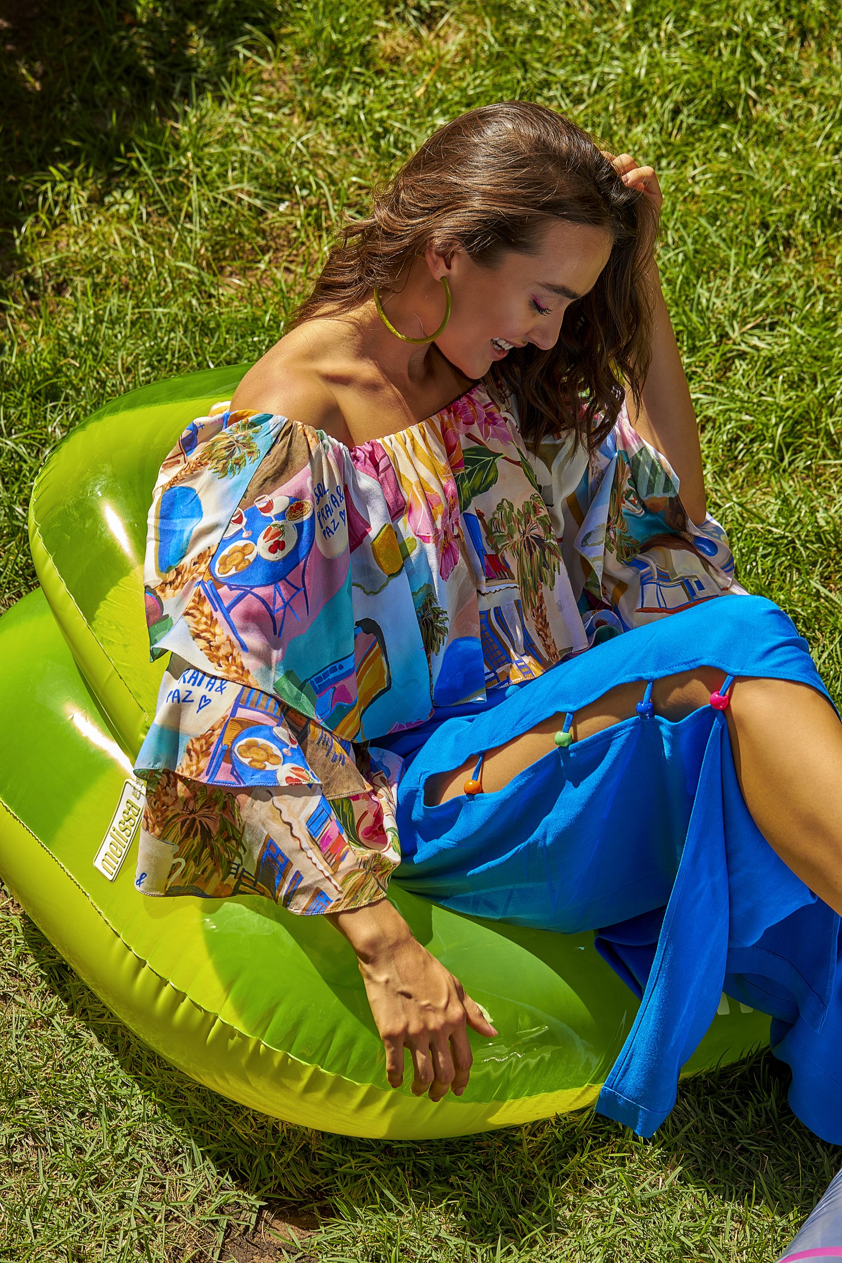 Cropped Paraiso Azul