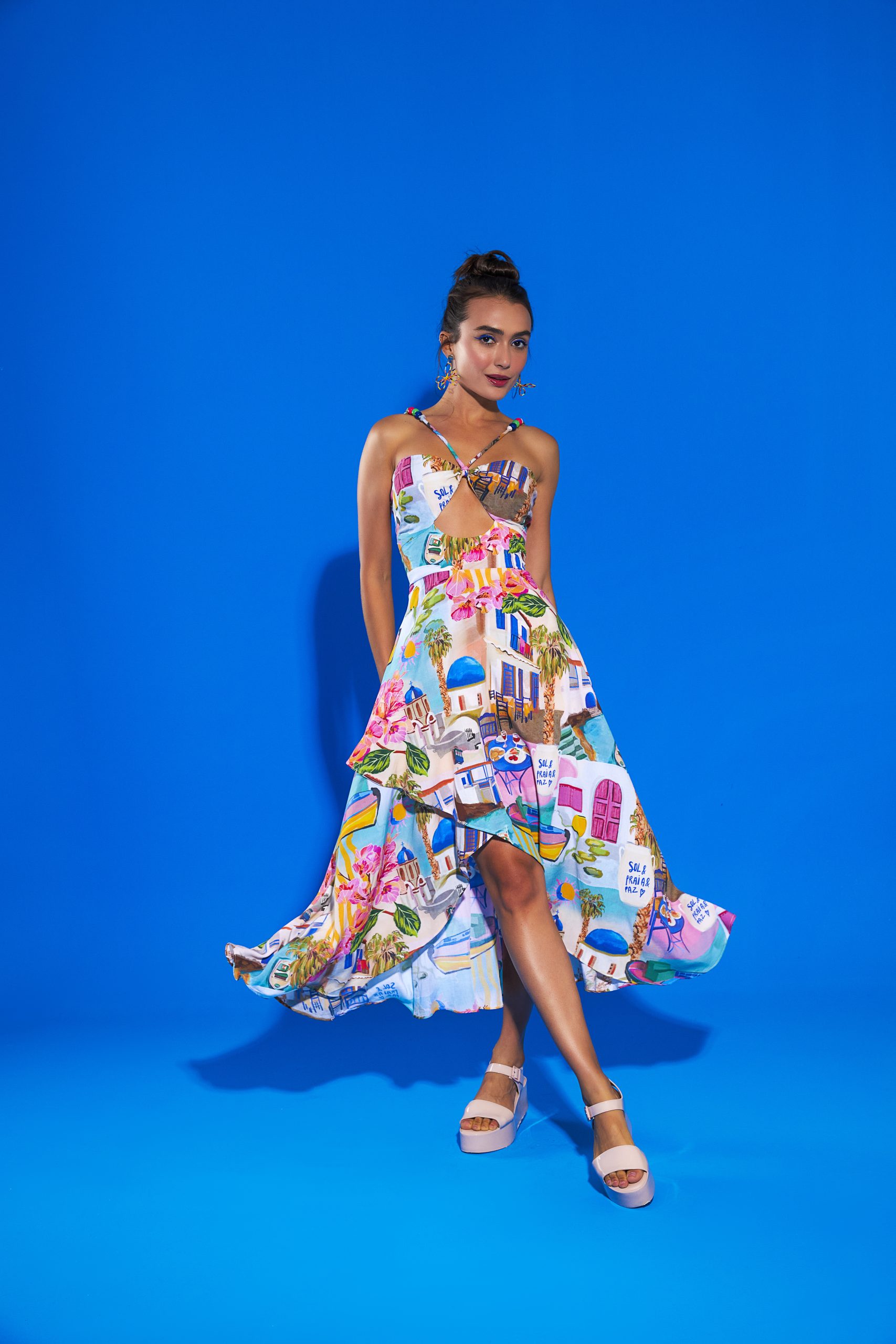 Vestido Paraiso Azul